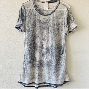 Disney | Gray Burnout Mickey T-shirt